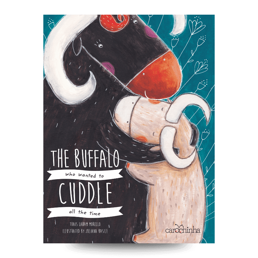 The Buffalo Who Wanted to Cuddle All The Time | Magic Pags Cover of The buffalo who wanted to cuddle all the time. A story about separation anxiety for children.