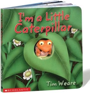 Cover of the book "I'm a Little Caterpillar" by Tim Weare