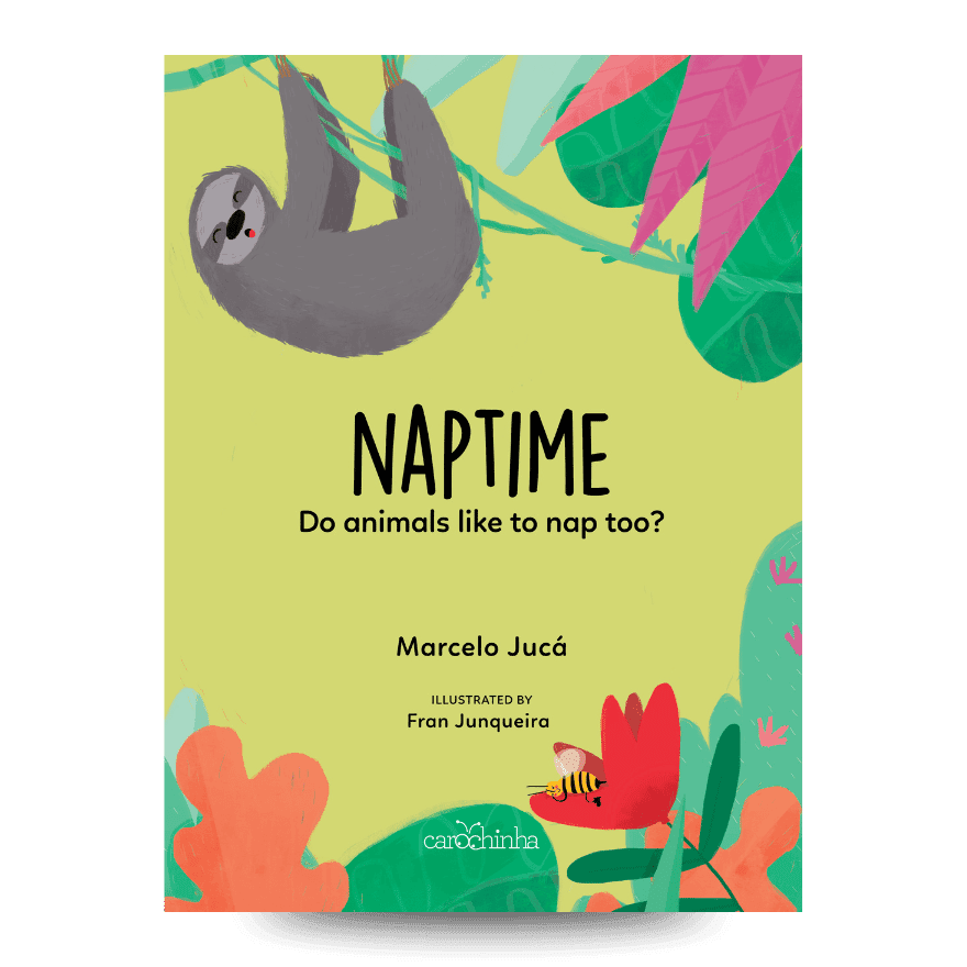 The cover of The Bedtime Story for kids, Naptime Written by Marcelo Juca