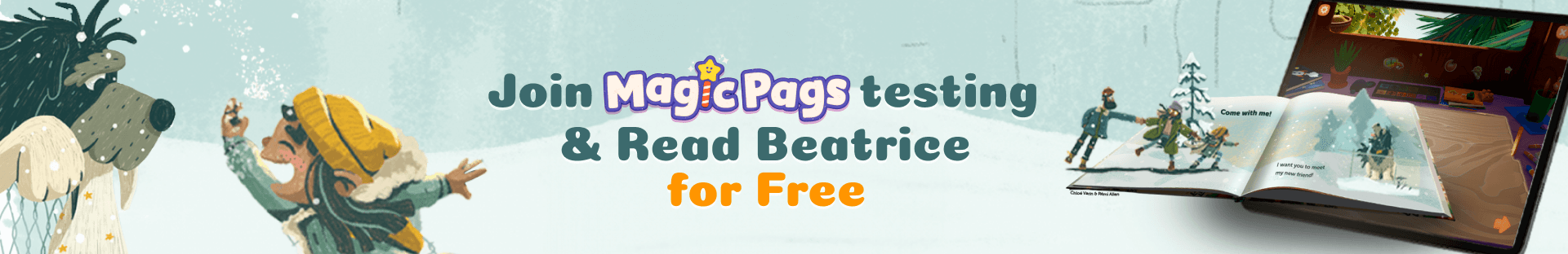 The cover of The Bedtime Story for kids, Beatrice in the Mist by Chloé Varin