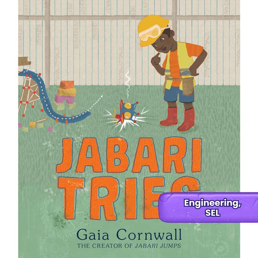 The cover of Jabari Tries