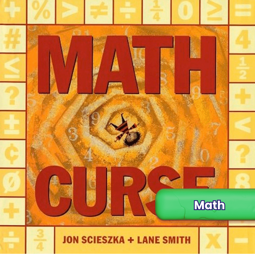 The cover of Math Curse