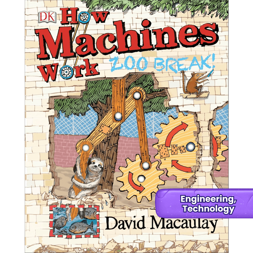 The cover of How Machines Work zoo break