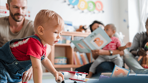 Indoor activities with parents