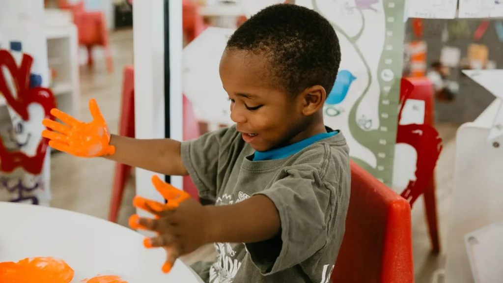 The cover of sensory play for toddlers