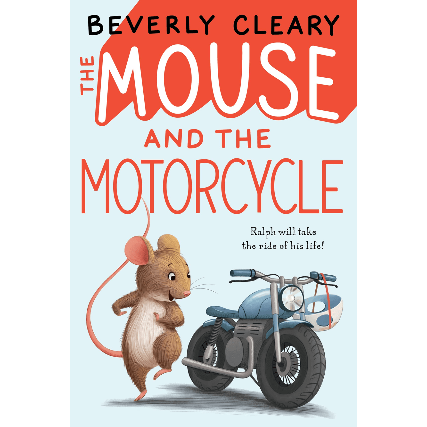 The cover of The Mouse and the Motorcycle