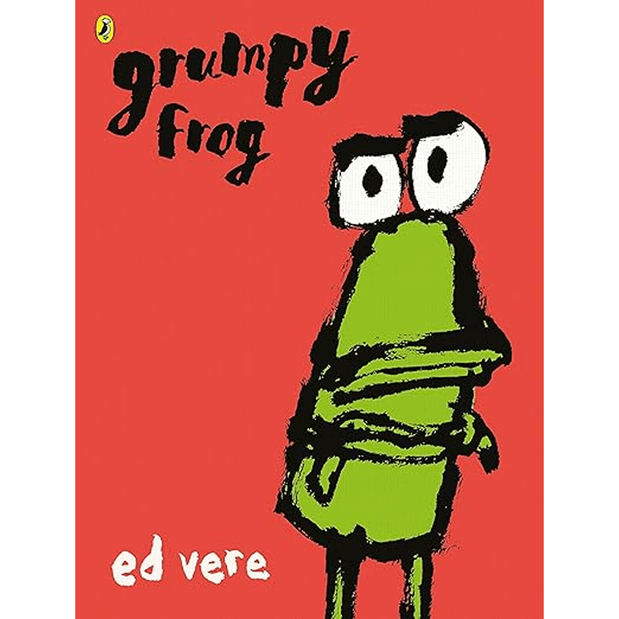 The cover of Grumpy Frog