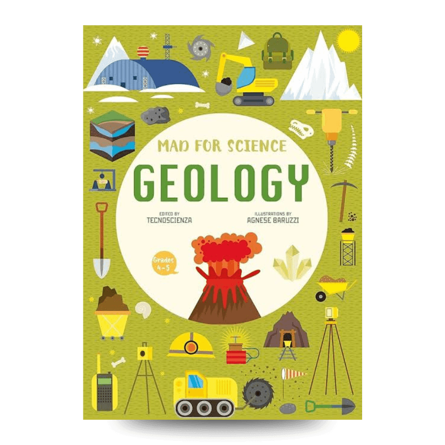 The cover of Mad for Science Geology