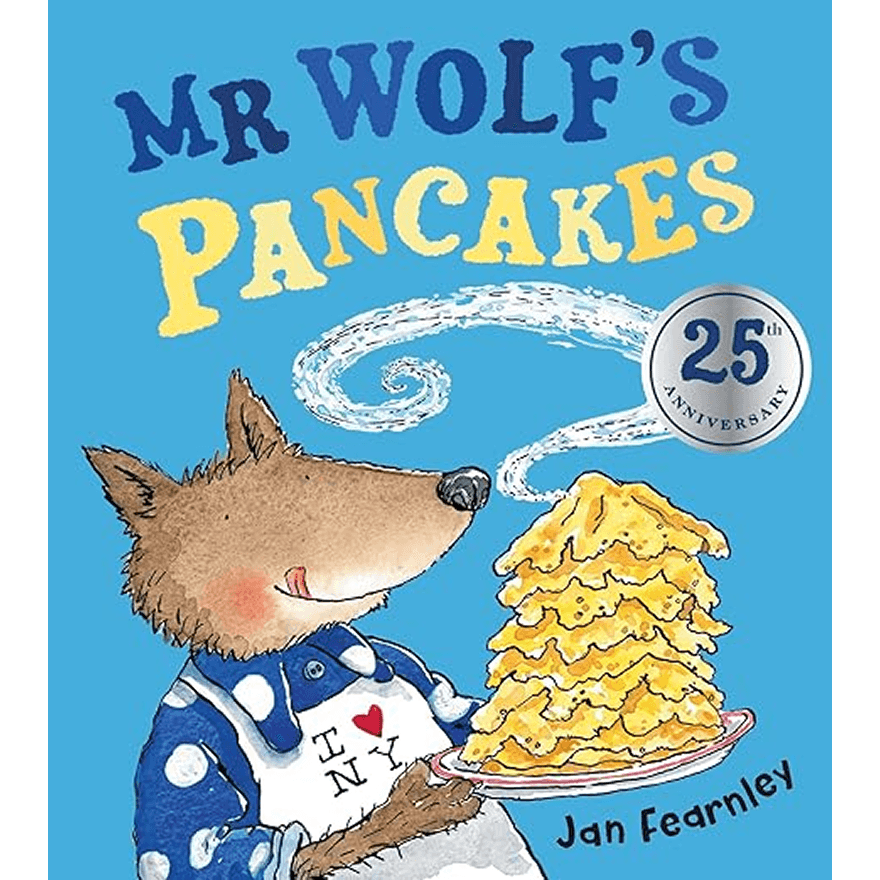 The cover of Mr Wolfs Pancakes