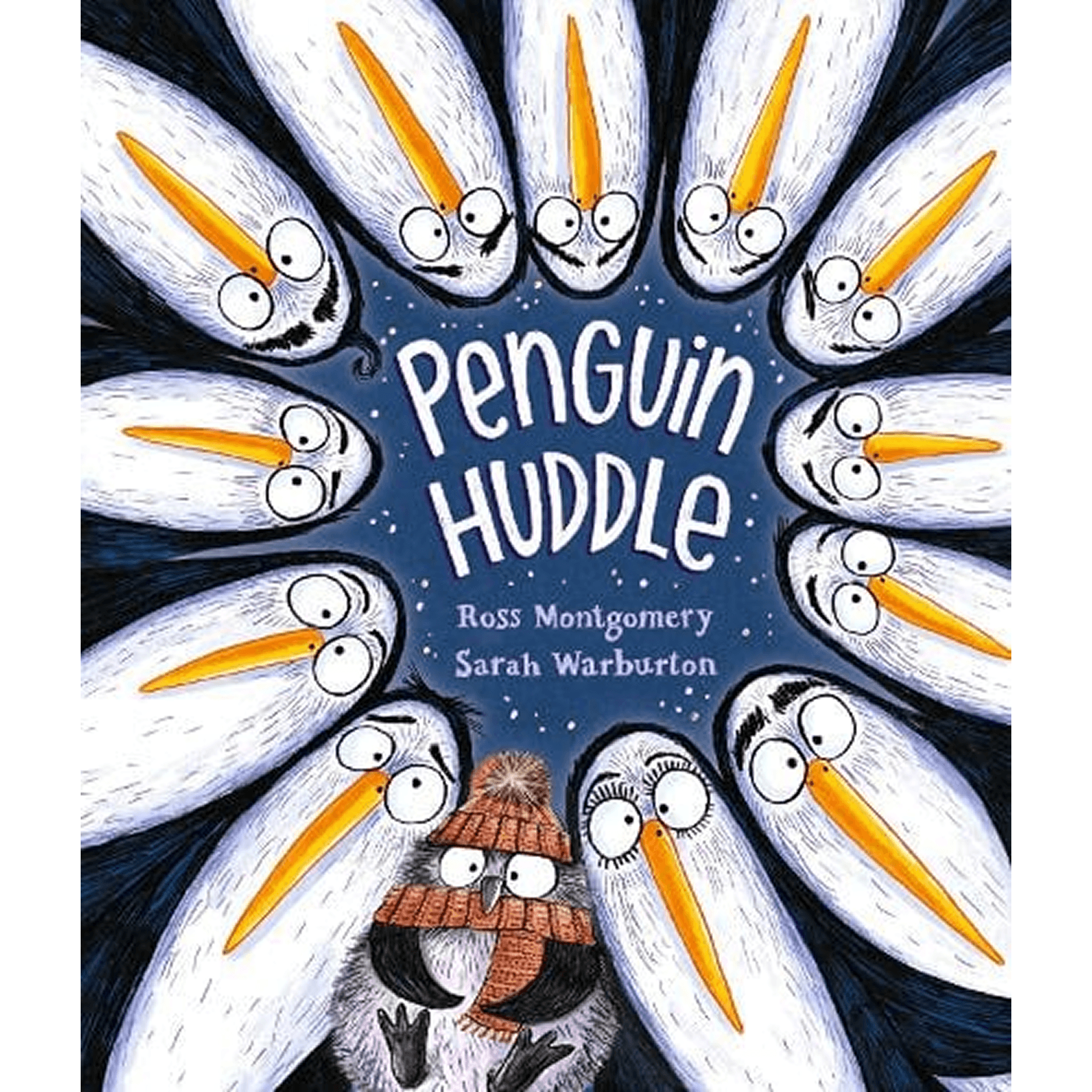 Penguin-Huddle | Magic Pags the cover of Penguin Huddle