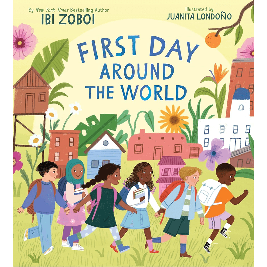 The cover of First Day Around the World
