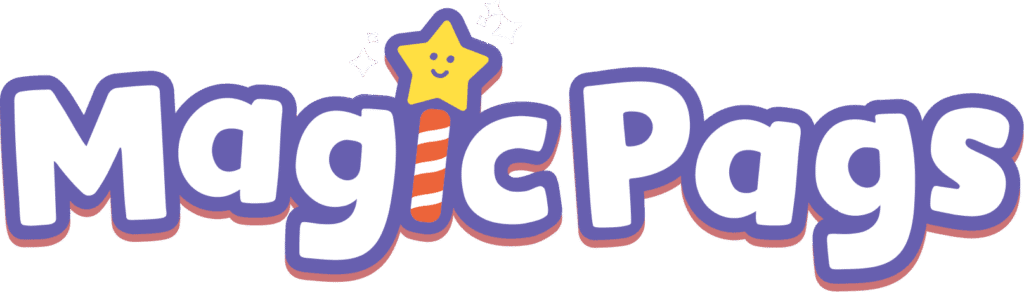 Magic Pags Kids' Reading and Learning App logo
