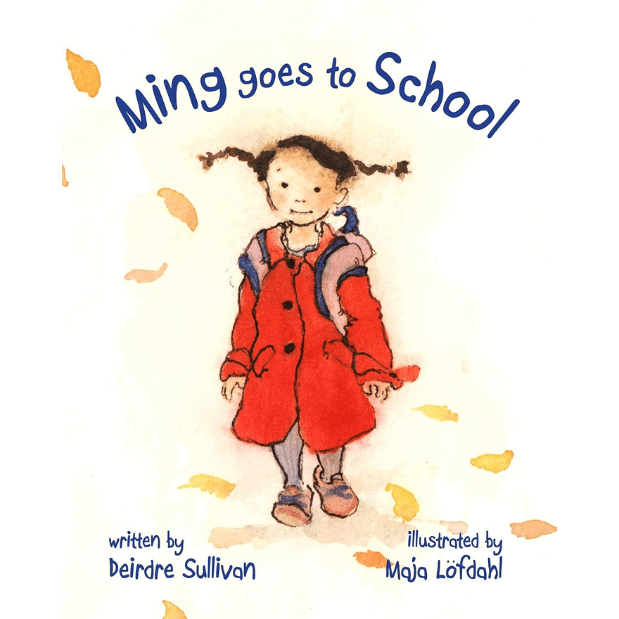The cover of Ming Goes to School